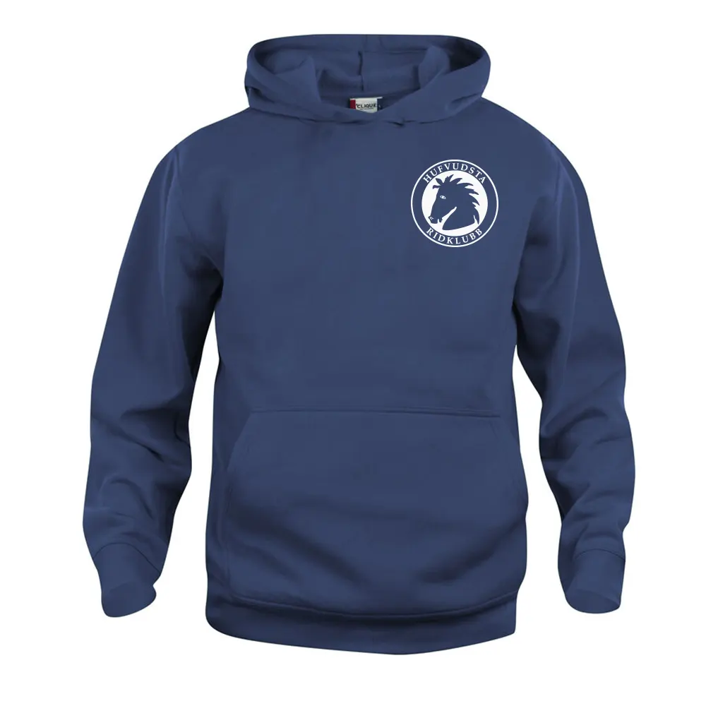 Basic Hoody JR Mörk Marin