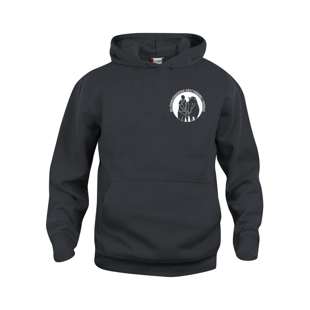 Basic Hoody JR Svart