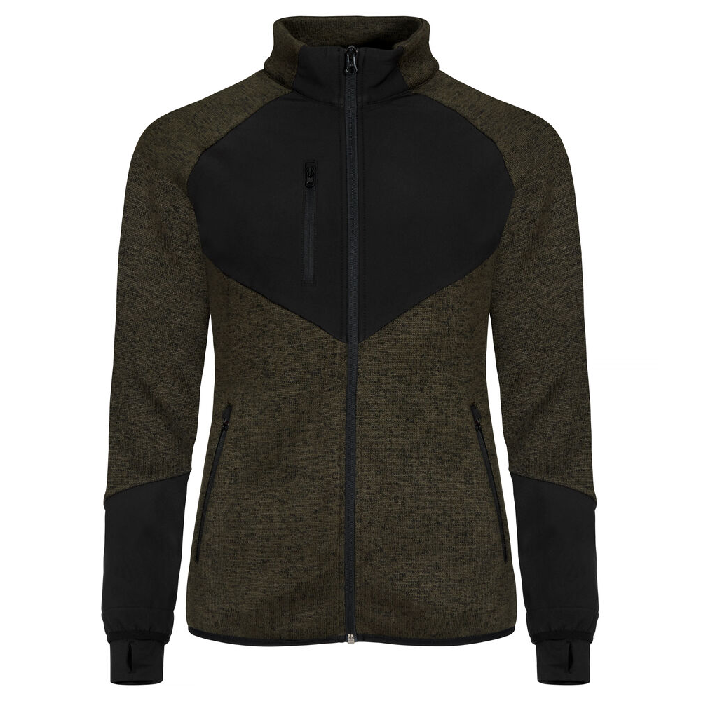 Haines Fleece Jacka Dam Dimmgrön