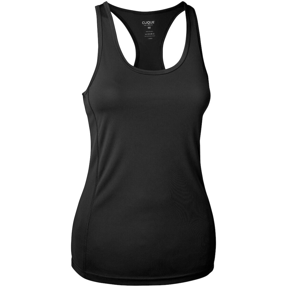 ACTIVE TANKTOP DAM SVART