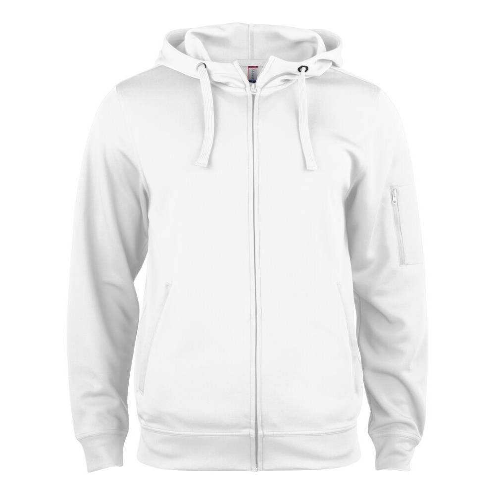 Basic Active Hoody FZ Vit
