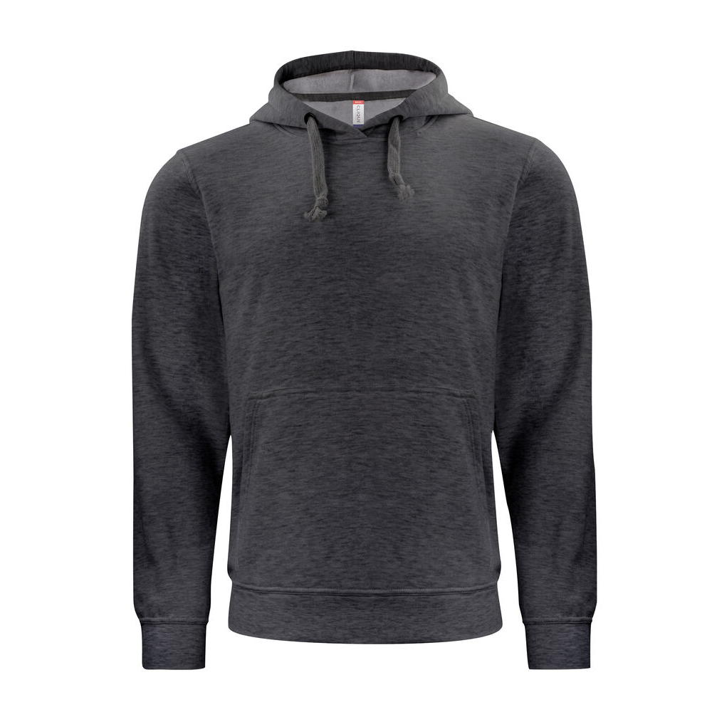 Basic Hoody Antracitmelerad