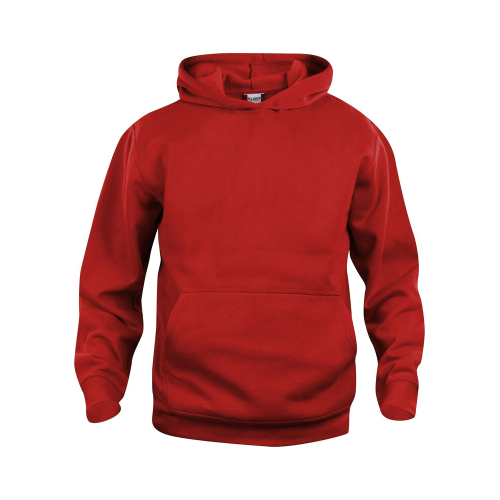 Basic Hoody JR Röd