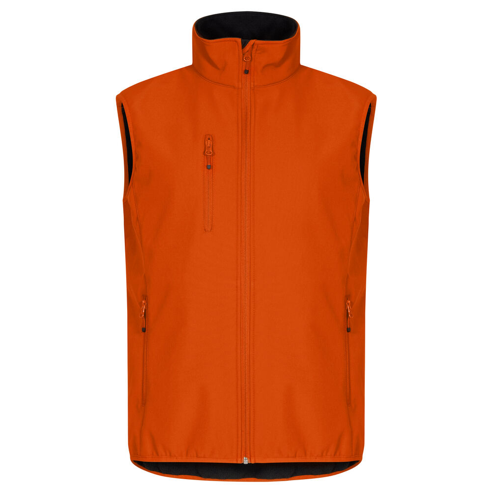 Classic Softshell Vest M Orange