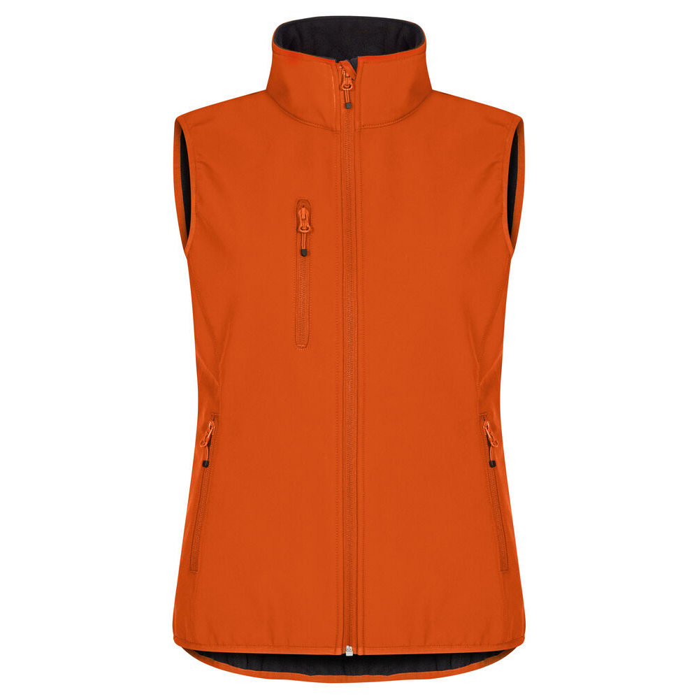 Classic Softshell Vest W Orange