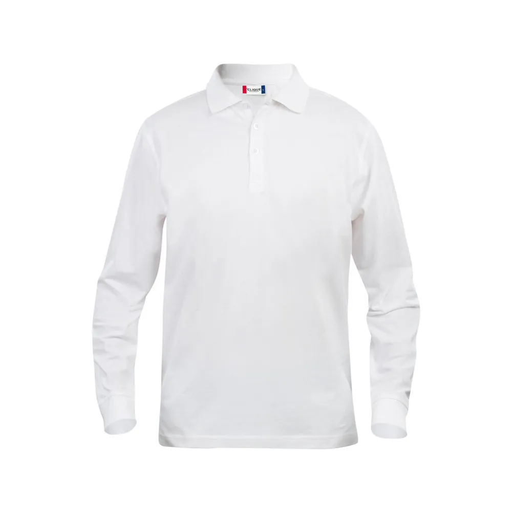 Basic Polo L/S Junior Vit