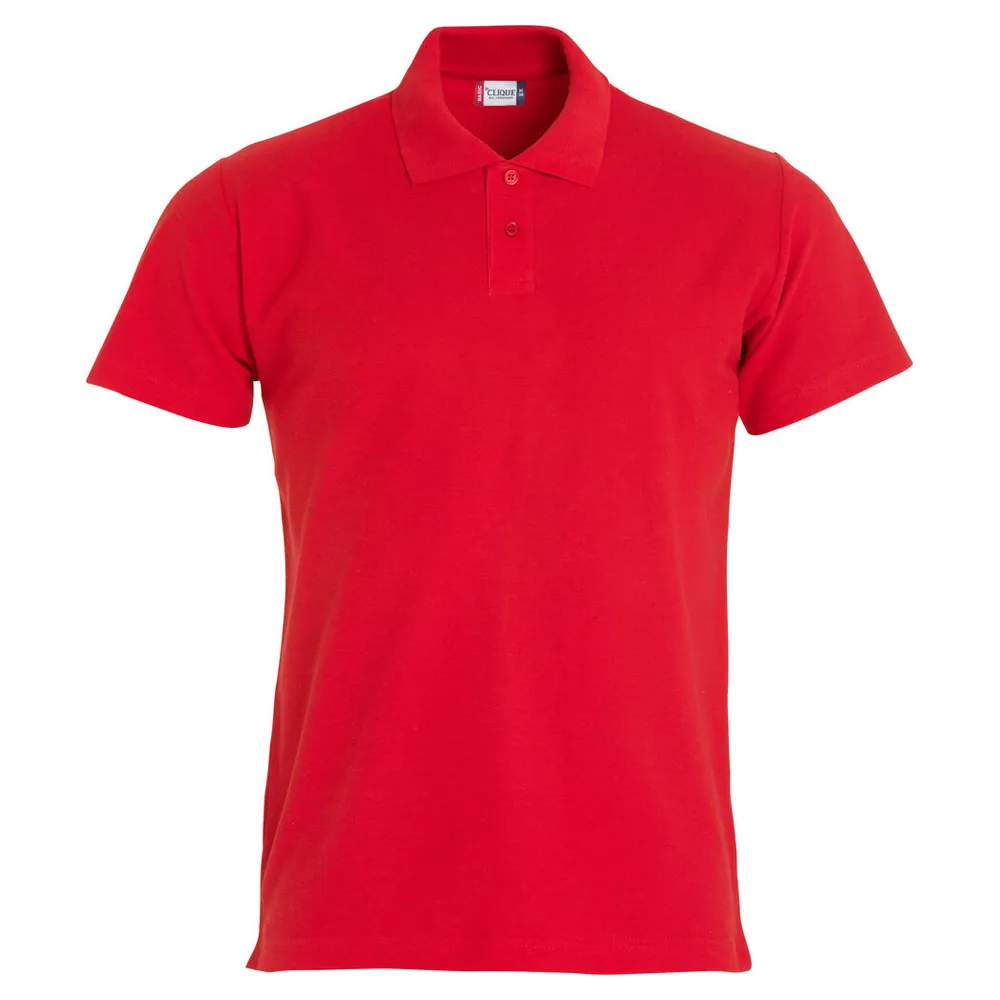 Basic Polo S/S Junior Röd