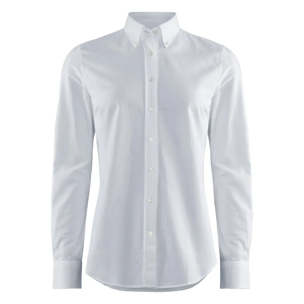 W's Porto Oxford Tailored Shirt White