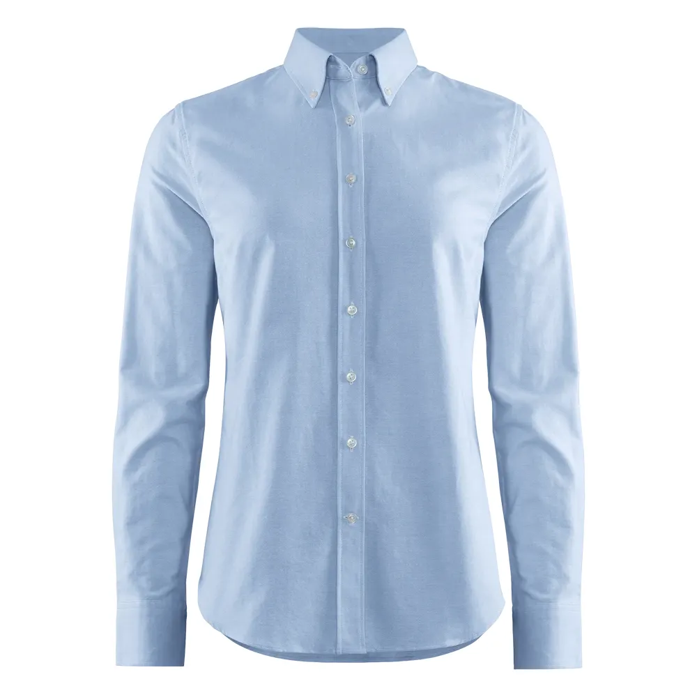 W's Porto Oxford Tailored Shirt Light Blue