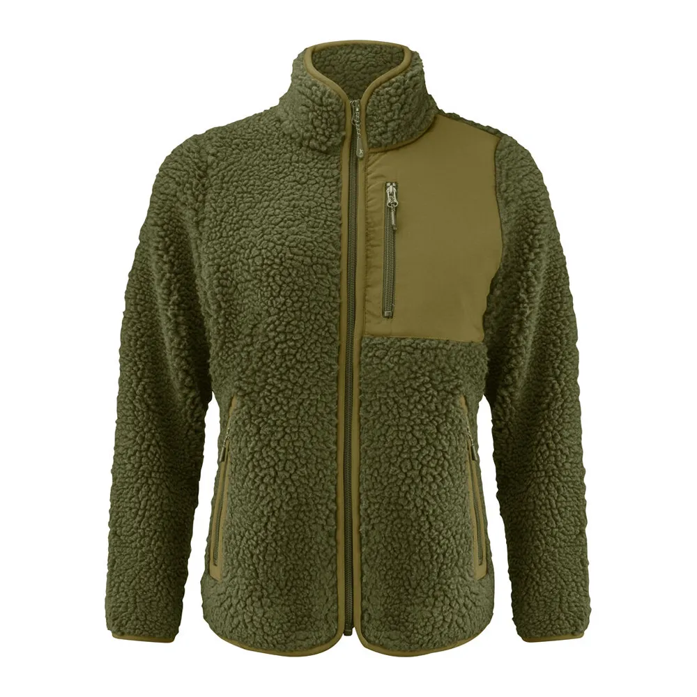 Harvest Kingsley Pile fleece Woman Moss green