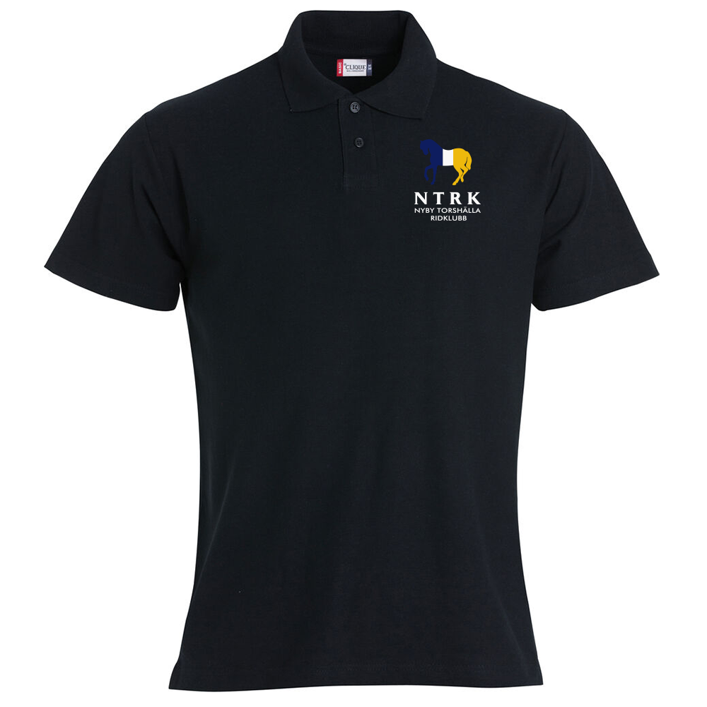 Basic Polo S/S Junior Svart