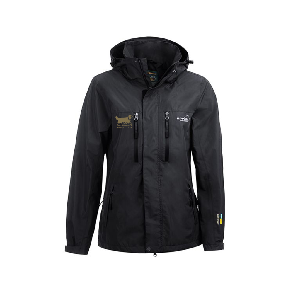 Arrak Rain jacket W Black