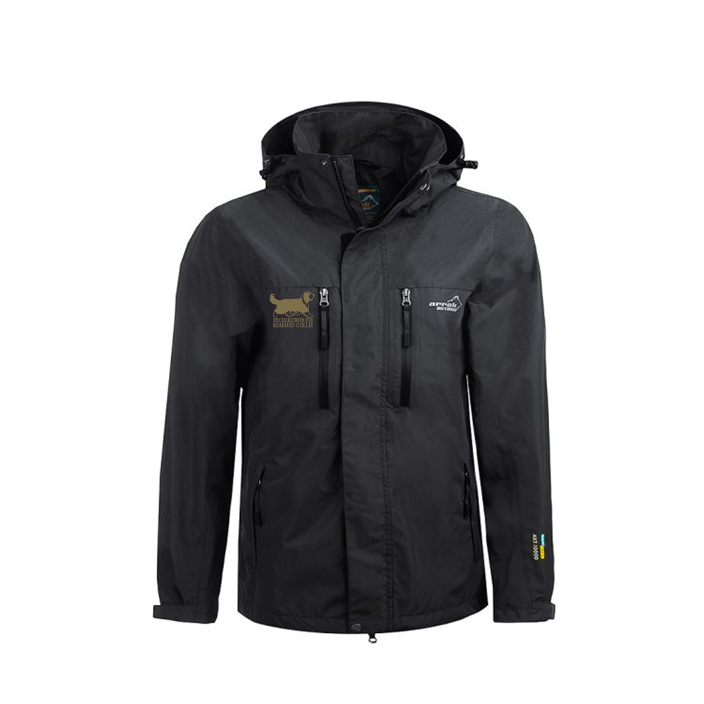 Arrak Rain jacket M Black